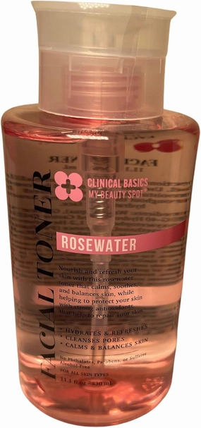 Facial Toner with Rosewater, Hydrating Skin Care