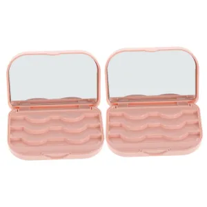 False Lash Storage Container Eyelash Accessories Lash Case Cosmetics Organizer