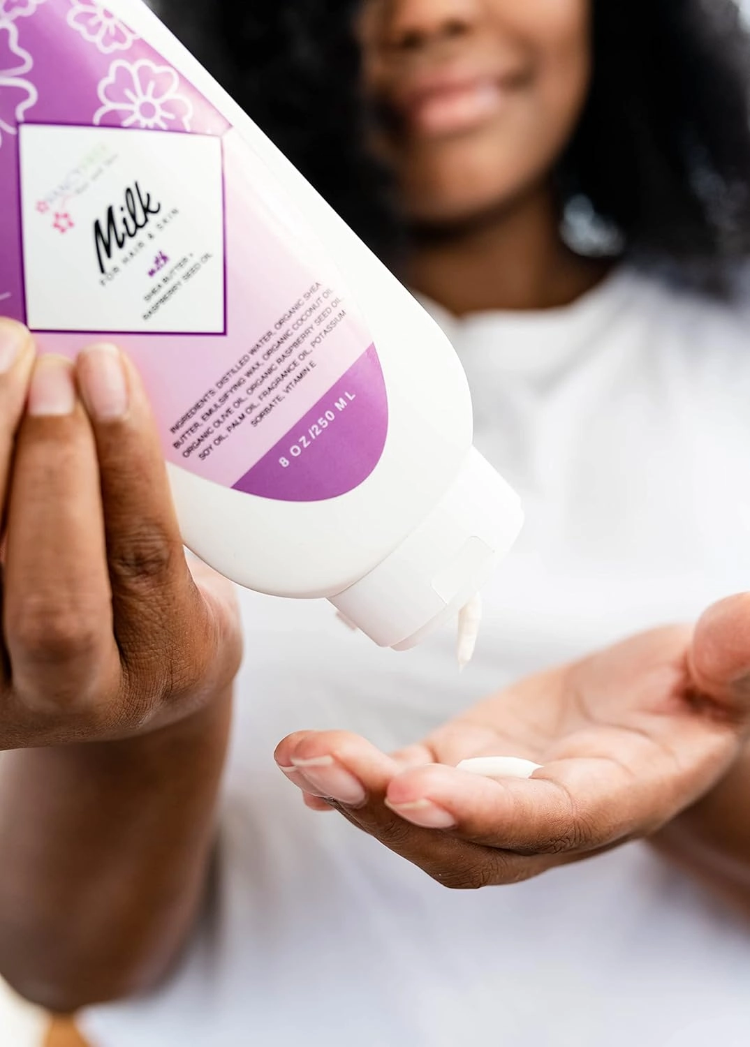 Fancy Free Milk for Hair and Skin (Original (Pineapple Mango), 8 oz.)