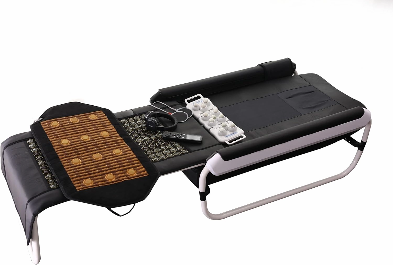 Far Infrared Jade Roller Automatic Thermal Therapy Massage Table Bed for Spinal Care Management Spinal Traction Decompression
