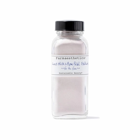 Farmaesthetics Sweet Milk and Rose Petal Facial Exfoliate (4 oz) | Ethically Sourced Sustainable Beauty | Clean, All Natural, Small Batch Skincare
