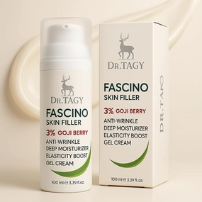 Fascino Filler Cream - Natural Botox Formula - Advanced Anti-Wrinkle Moisturizer - Deep Hydration & Elasticity Boost - Skin Plumping & Wrinkle Reduction - Highly Absorbent - 3.38 oz