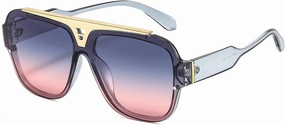 Fashion Vintage Big Frame Sunglasses Women Men Luxury Popular Travel Sun Glasses Shades Uv400
