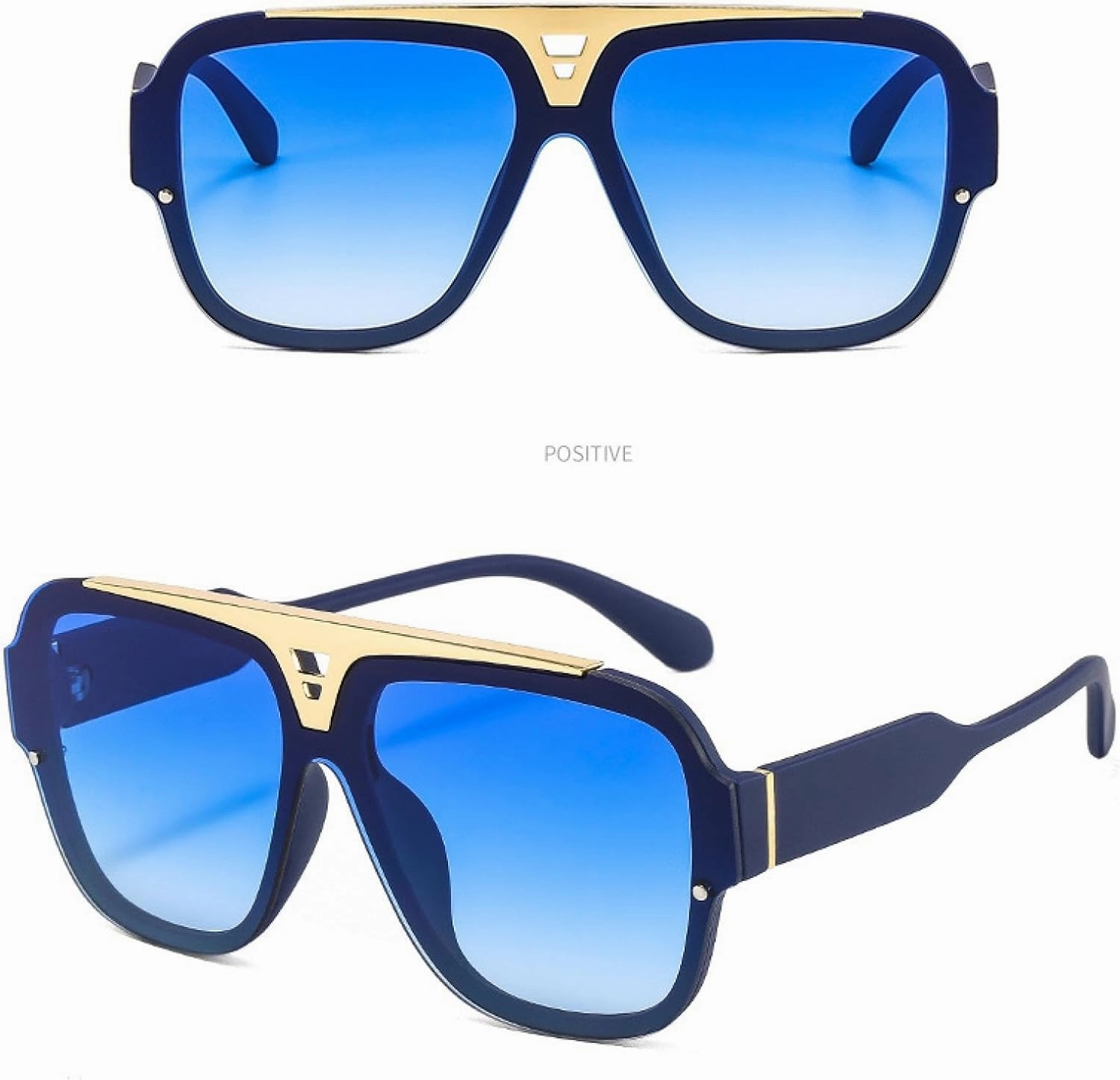 Fashion Vintage Big Frame Sunglasses Women Men Luxury Popular Travel Sun Glasses Shades Uv400