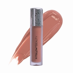 FITGLOW Beauty - Lip Color Serum | Vegan, Woman-Owned Clean Beauty (Buff - Earthy Nude)