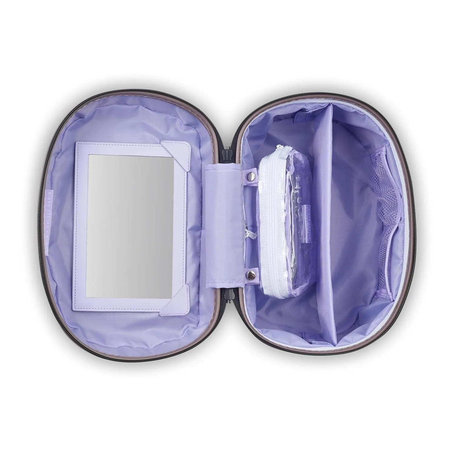 florence by mills Glow Getter Beauty Case, Chestnut