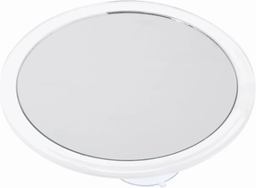 Fogless 15x Magnified Lighted Makeup Mirror Non-Skid Suction Cup Punch- Bathroom Vanity for Women