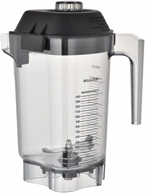 for Vitamix Blenders 48 oz Advance Container, replace Touch & Go, The Quiet One, Drink Machine, Barboss and Blending Station Advance Commercial Series Pitcher Jar Cup - 3 Year Warranty