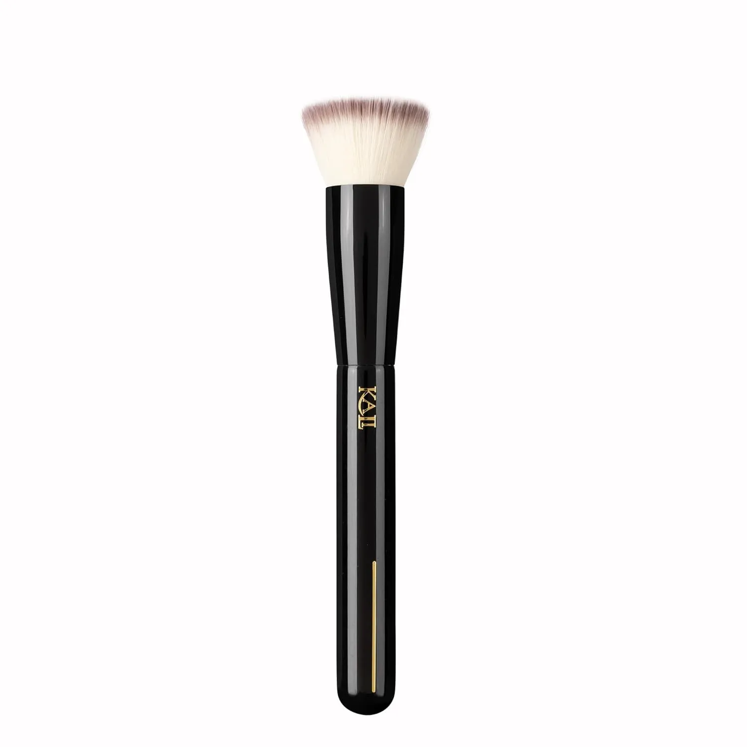 Foundation brush flat top kabuki Synthetic Hair Vegan, Black Copper, Redefine your Beauty with Precision, Flawless Application, Makeup Artist Essential (LK 101 - Foundation Brush)