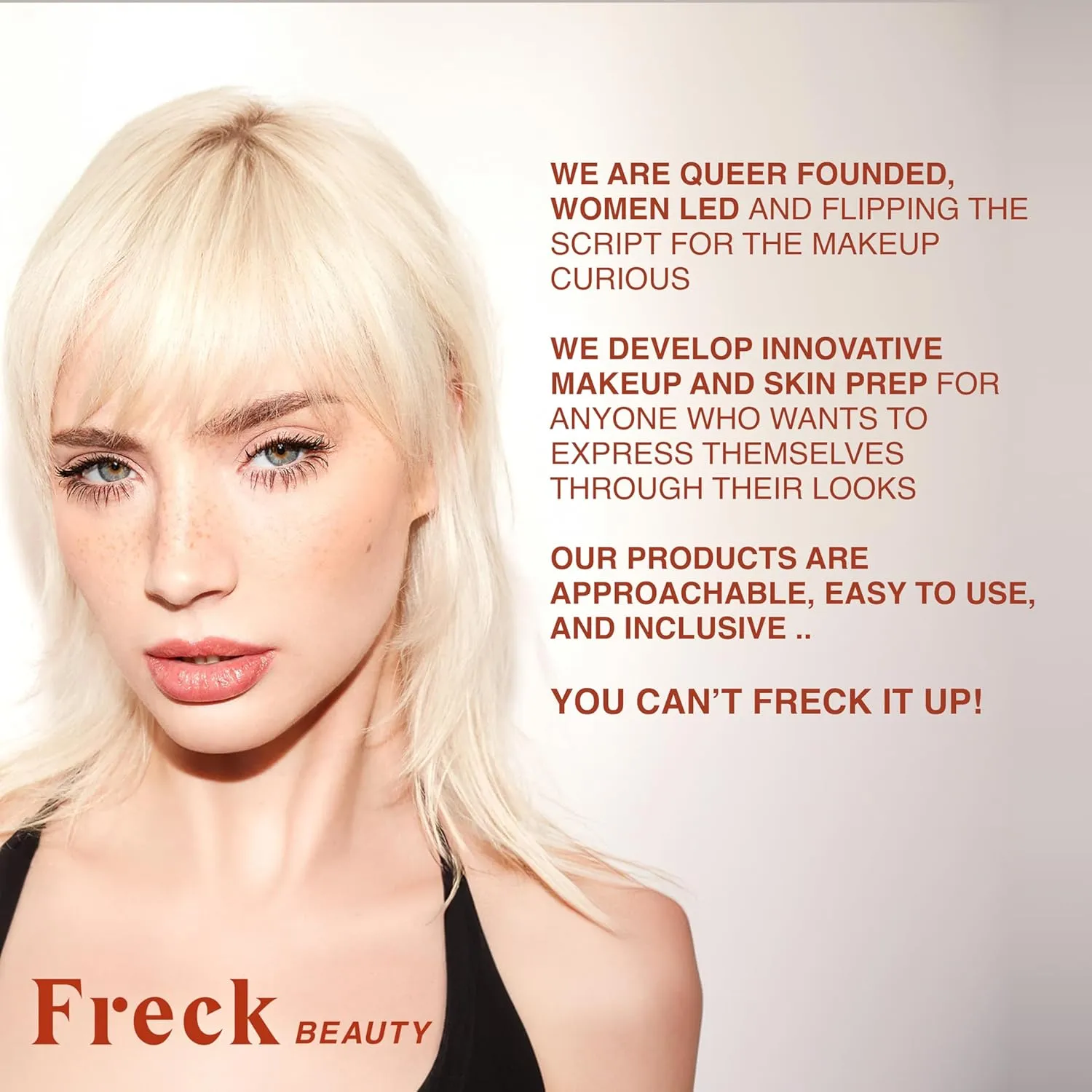 Freck Beauty SHADOW SLIDE Long Wear H2O Shadow Stick – Creamy, Waterproof Eyeshadow Crayon, Highly Pigmented, Smudge-Resistant, Easy Glide for All-Day Wear | PARTYWAVE (Warm bronze)