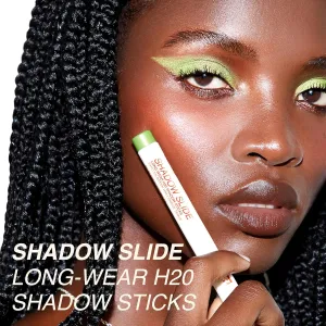 Freck Beauty SHADOW SLIDE Long Wear H2O Shadow Stick – Creamy, Waterproof Eyeshadow Crayon, Highly Pigmented, Smudge-Resistant, Easy Glide for All-Day Wear | PARTYWAVE (Warm bronze)