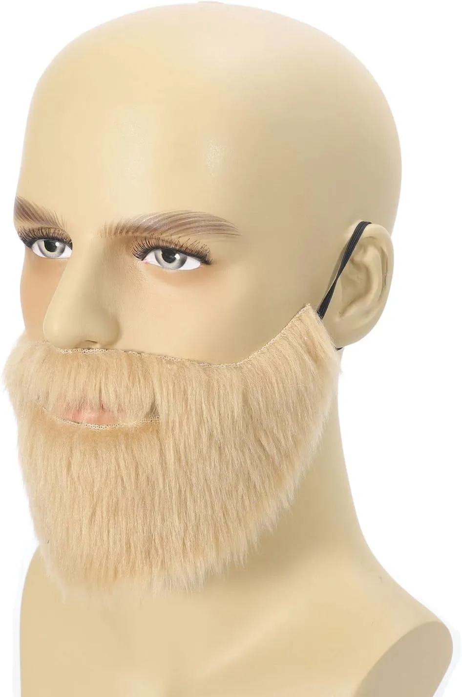 FVCENT Beard Brown Men's Beard Brown Costume Facial Supplies Disguise Male Makeup Cosplay Holiday Party Party