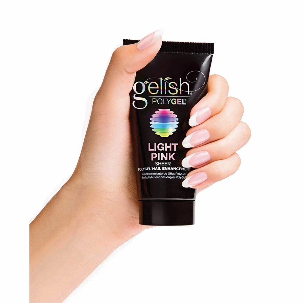 Gelish PolyGel Brand - Hybrid Nail Enhancement, Nail Tips For Acrylic Nails, Lighter, Stronger, Odor-Free, No Monomer, Fast Application, Perfect for Sculpting Nails, 2 oz.