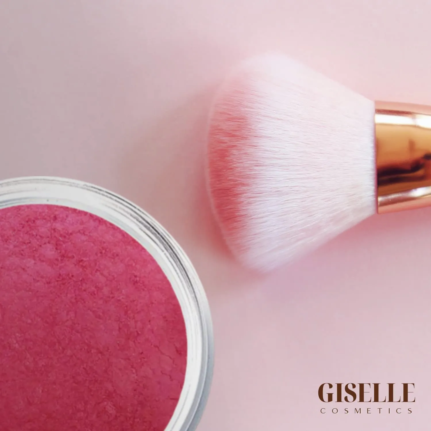 Giselle Doll - Blush Palette, Face Makeup, Make Up, Loose Powder, Matte Blush, Mineral Blush, Peach, Pink, Red, Travel Size, Talc Free
