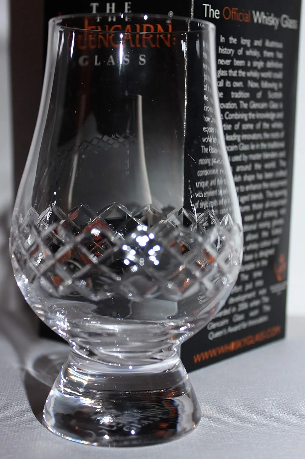GLENCAIRN Diamond Effect Whiskey Glass in Gift Carton