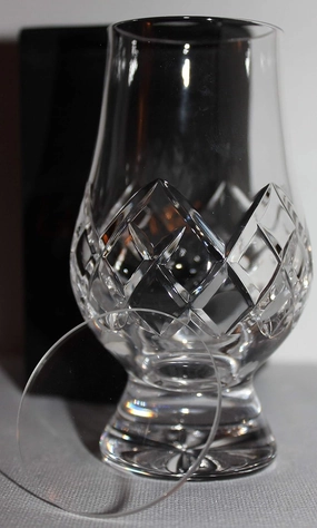 GLENCAIRN Cut Premium Whiskey Glass in Gift Carton with Watch Cover