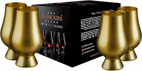 GLENCAIRN GOLD WHISKY GLASS, SET OF 4 IN 4 PACK GIFT CARTON