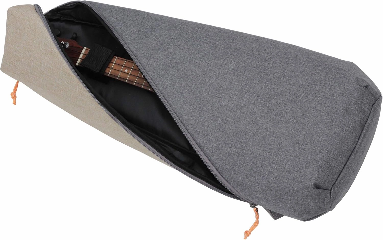 Glenmi Two-tone Ukulele Case Bag for Tenor Ukulele 26'',10mm Sponge Padded(Tenor,Two-tone 2)
