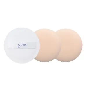 glow mini cloud sponge : Plush Makeup Beauty Sponge with Travel Case, Made Bigger & Softer for Even, Flawless Application, 3pcs, 0.13 lbs