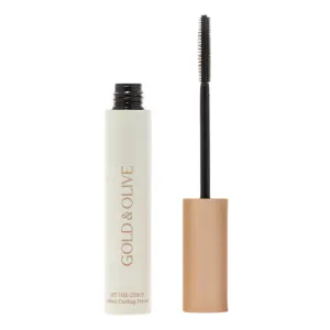 Gold & Olive Set the Curve Eyelash Curling Mascara Primer/To keep and lock eyelash curl in place/strong hold/silk based/longwearing/hyaluronic acid/jojoba oil/boost mascara wear time