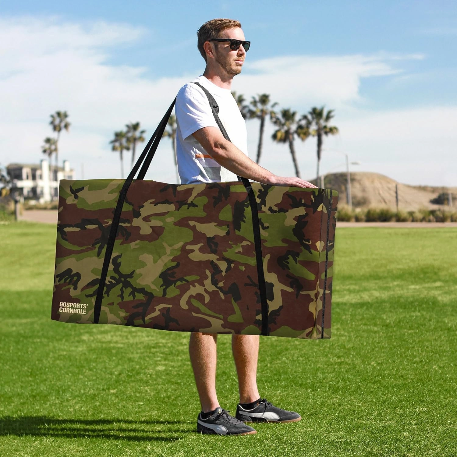 GoSports Premium Cornhole Carrying Case (Regulation Size or Tailgate Size)