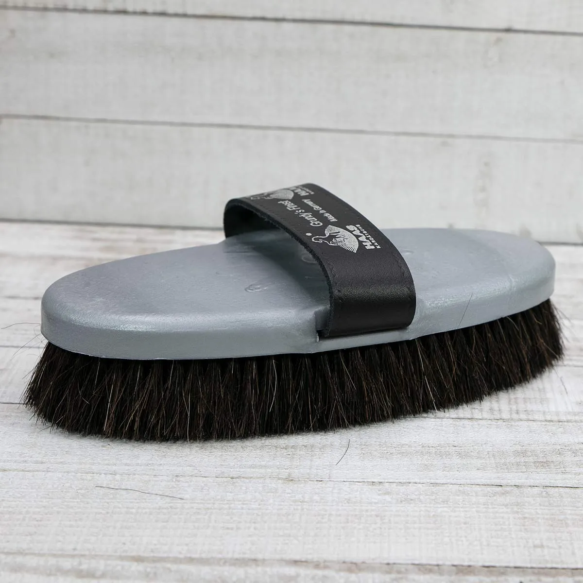 Haas Grundys Finest Soft Touch Horsehair Body Brush