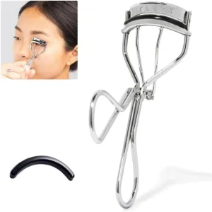 Haleys Re-Lift Instant Eyelash Curler - Ergonomic Curlers Provide Long-Lasting Curl for All Eye Shapes & Eyelashes, Ultra-Dense Silicone Pads Gently Lift from Inner to Outer Corner