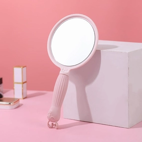 Handle Makeup Mirror Beauty Mirror Portable Vanity Mirror Princess Mirror