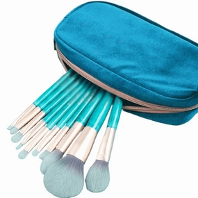 HBJWOV Makeup brush 10 piece suit full set of brush makeup tools eye shadow brush soft hair beauty brush