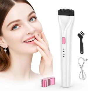 Heated Lash Curler Wand, 2024 New 5D Push Heated Eyelash Curler and Rechargeable 3 Heat Modes Anti-Burn & 5 Mins Power 0ff for Professional Lasting Eyelashes Results, Heated-Eyelash-Curler-Electric