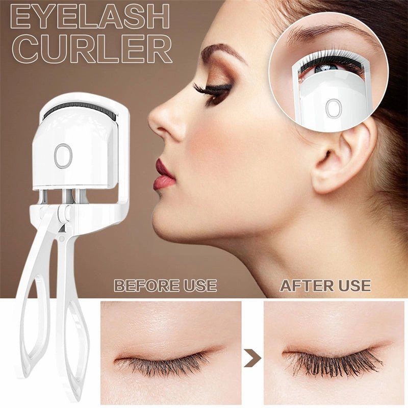 Heated Eyelash Curler Electric Temperature Control Mini Eyelash Curler Electric Portable Charging