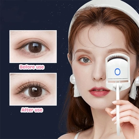 Heated Eyelash Curler Electric Temperature Control Mini Eyelash