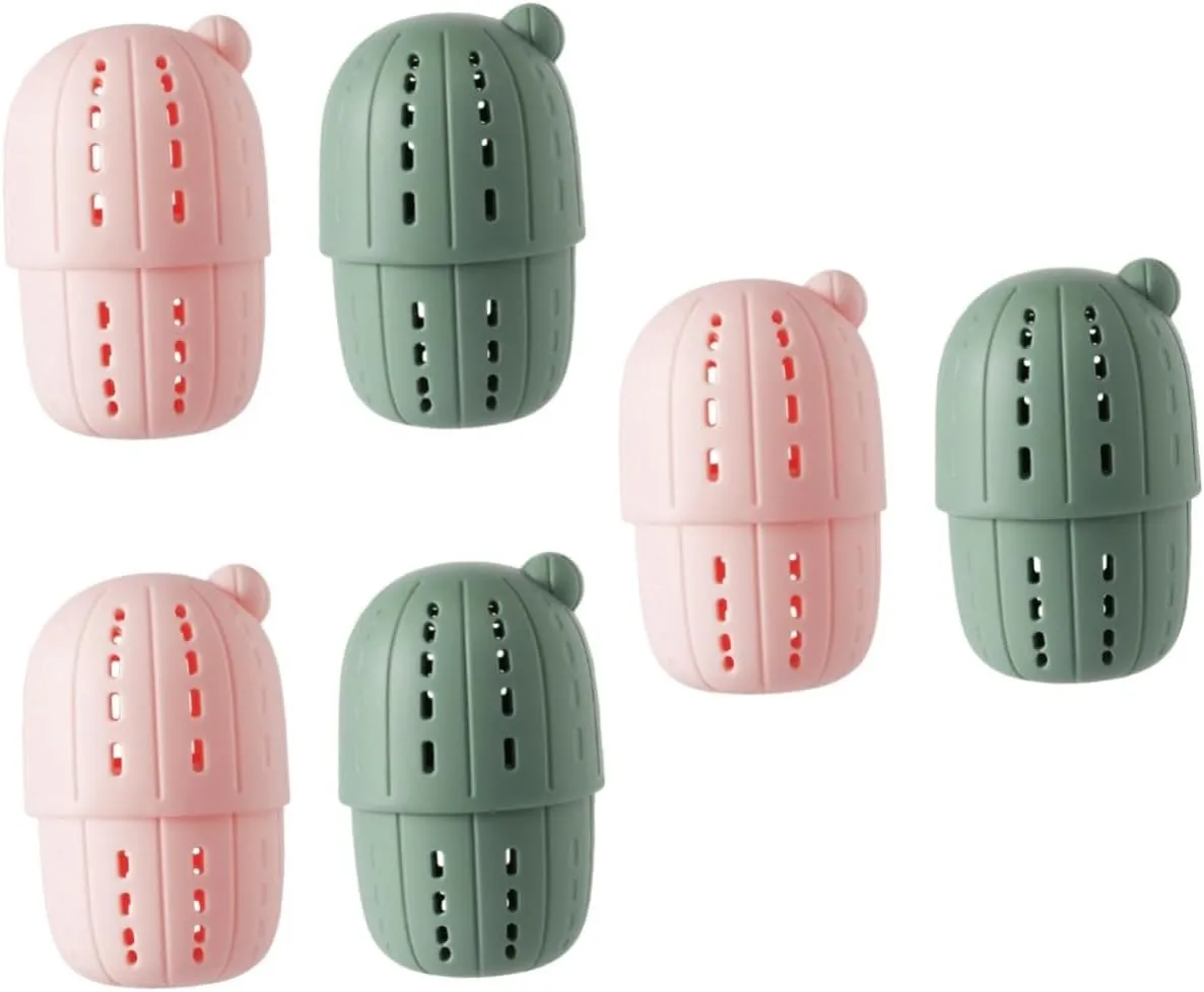 Hemoton 3sets Egg-shaped Makeup Sponge Storage Powder Puff Organizer Silicone Case Lightweight Tidy Solution for Home Travel Hotel 2pcs*3 Random Color