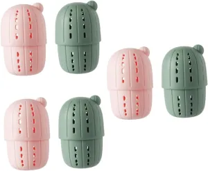 Hemoton 3sets Egg-shaped Makeup Sponge Storage Powder Puff Organizer Silicone Case Lightweight Tidy Solution for Home Travel Hotel 2pcs*3 Random Color