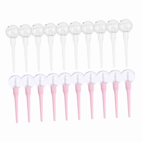 Hemoton 20pcs 8ml Empty Lip Gloss Tubes Refillable Lip Gloss Squeeze Bottles for Diy Makeup Random Color