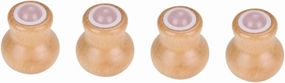 Hemoton 4pcs Jade Roller Facial Massage Tool Handle for Skin Care Compact for Home Travel Soothes Tired Muscles Promotes Relaxation for Friends Family