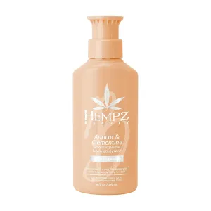 Hempz Beauty Apricot & Clementine Foaming Body Wash, 8 Fl Oz