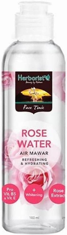 Herborist Rose Series Face Toner Rose Water Air Mawar 100ml (Pack of 1)