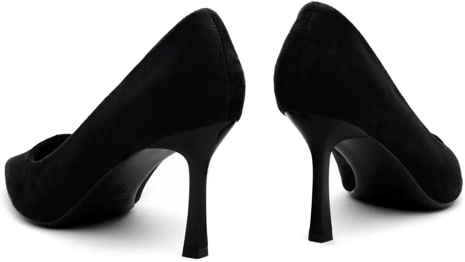 Herstyle Women’s High Heel Pumps – 2025 Trendy Pointed Toe Heels, 3 Inch Closed Toe Stilettos, Elegant Dress Shoes for Work, Office, Wedding & Formal Events