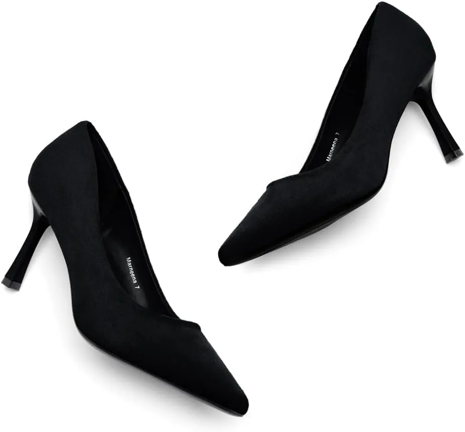 Herstyle Women’s High Heel Pumps – 2025 Trendy Pointed Toe Heels, 3 Inch Closed Toe Stilettos, Elegant Dress Shoes for Work, Office, Wedding & Formal Events