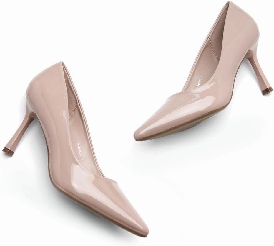 Herstyle Women’s High Heel Pumps – 2025 Trendy Pointed Toe Heels, 3 Inch Closed Toe Stilettos, Elegant Dress Shoes for Work, Office, Wedding & Formal Events