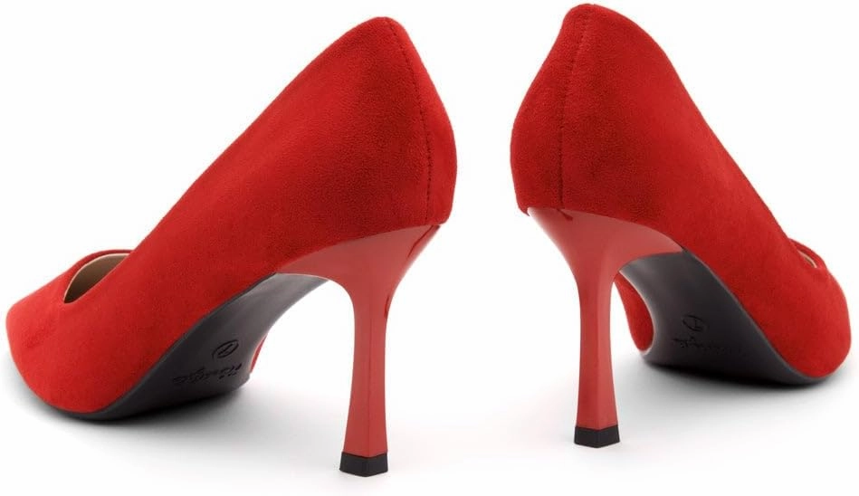 Herstyle Women’s High Heel Pumps – 2025 Trendy Pointed Toe Heels, 3 Inch Closed Toe Stilettos, Elegant Dress Shoes for Work, Office, Wedding & Formal Events