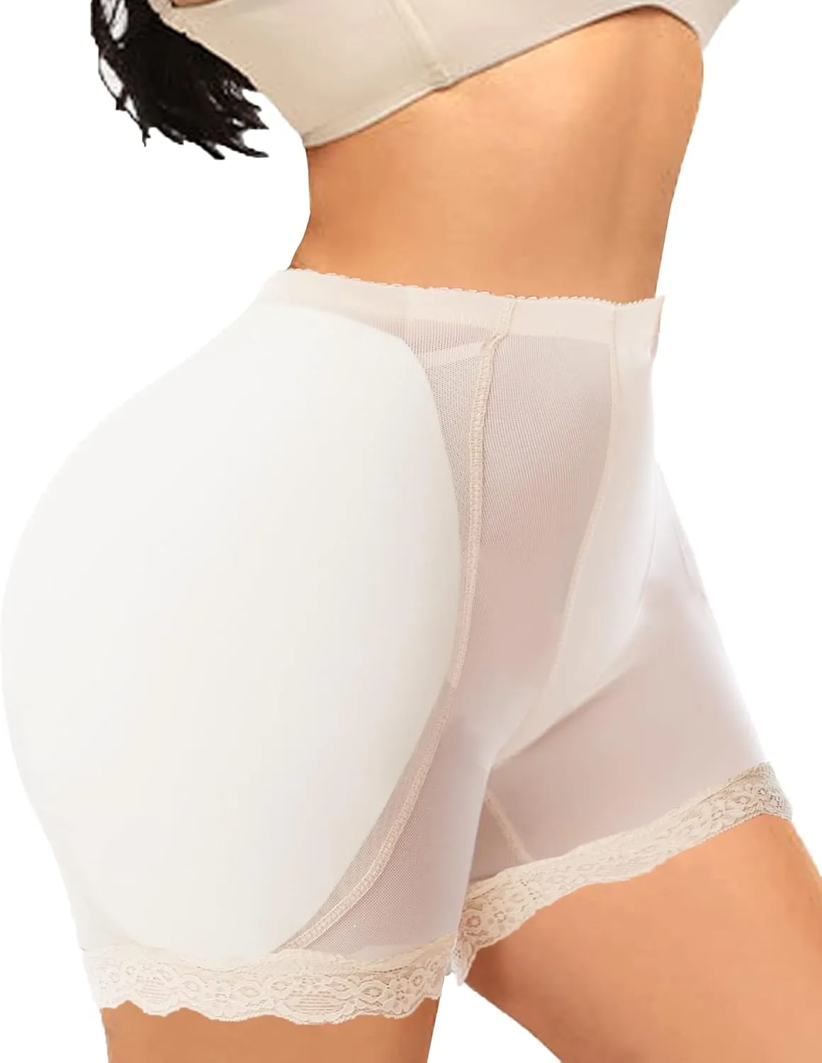 Hip Pads for Women Shapewear with Butt Pads Hip Dip Pads Hip Enhancer Padded Underwear Bigger Fake Butt Shaper Panties