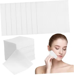 Homoyoyo Makeup Remover Towels 400pcs Non-Woven Facial Pads Dual-Sided Cleansing Cloths