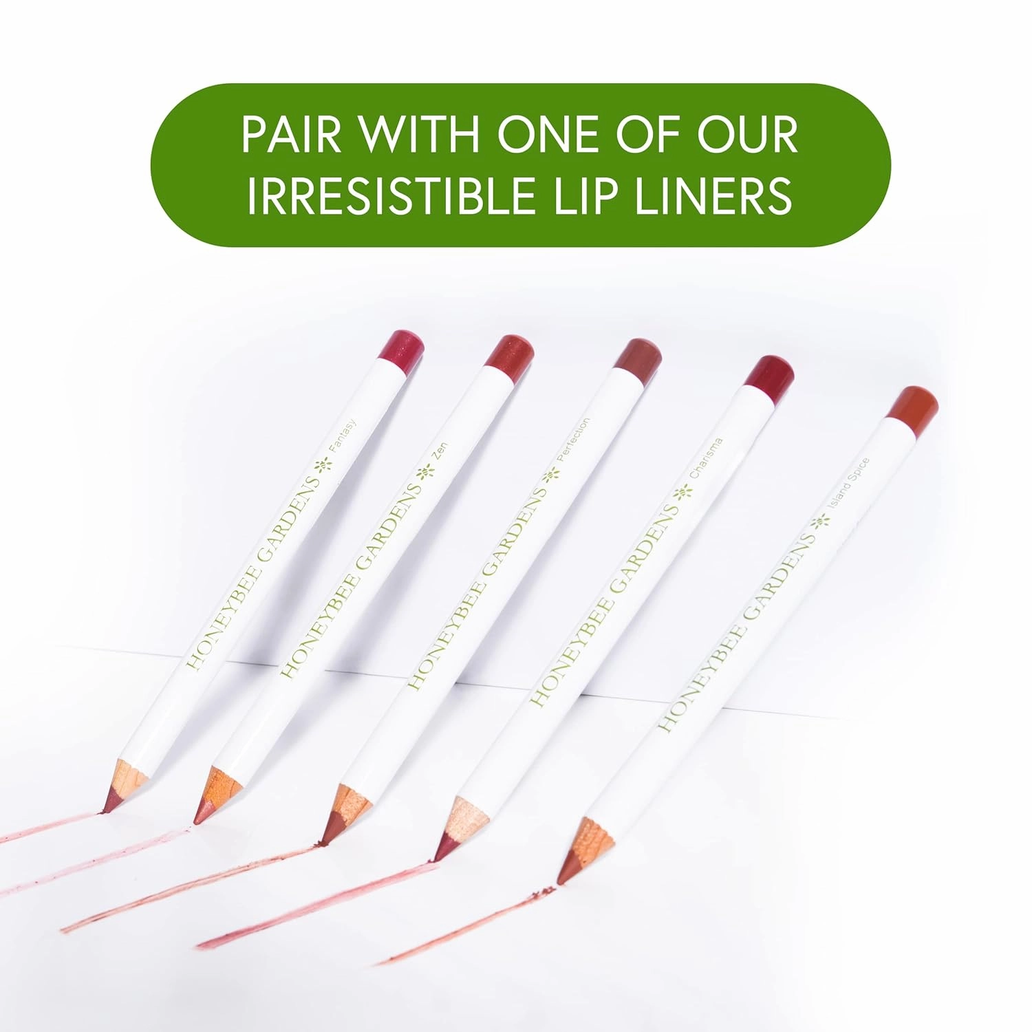 Honeybee Gardens Truly Natural Long Lasting Lipstick, Trinity, Rose/Mauve, Naturally Hydrating & Nourishing, Vegan, Gluten-Free & Cruelty-Free, 0.13 oz / 3.8 g