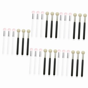 Housoutil 30pcs Makeup Sponges Soft Pen-shaped Cosmetic Applicators for Foundation Concealer High-density Beauty Tools for Skin for Daily Use and Travel