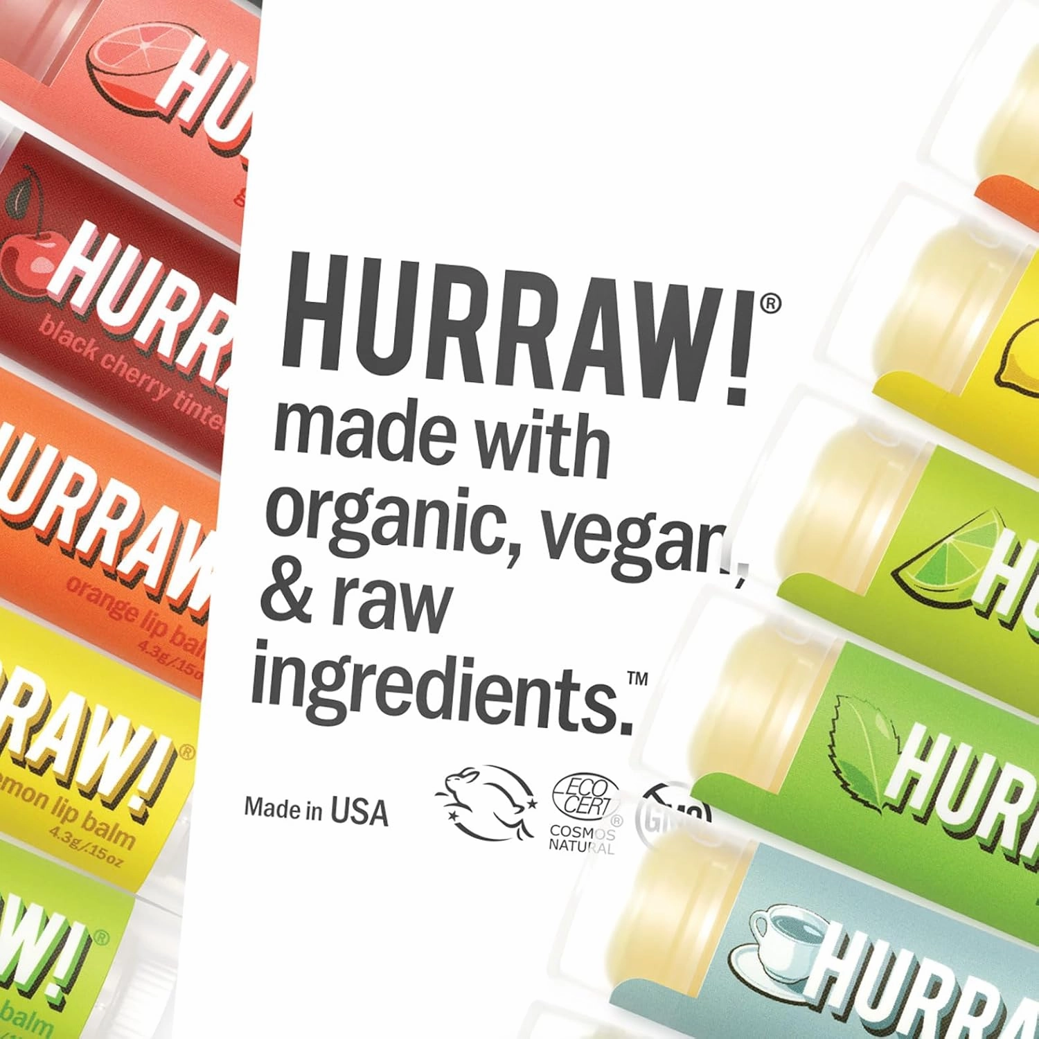Hurraw! Moon Night Treatment (Blue Chamomile, Vanilla) Lip Balm, 3 Pack: Organic, Certified Vegan, Cruelty and Gluten Free. Non-GMO, 100% Natural Ingredients. Bee, Shea, Soy and Palm Free. Made in USA
