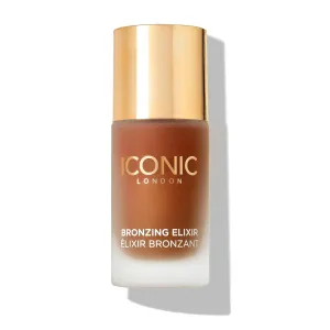 ICONIC LONDON Bronzing Elixir | Lightweight Bronzer Drops, Satin-Matte Bronze Glow, Vegan Makeup, 1 oz.