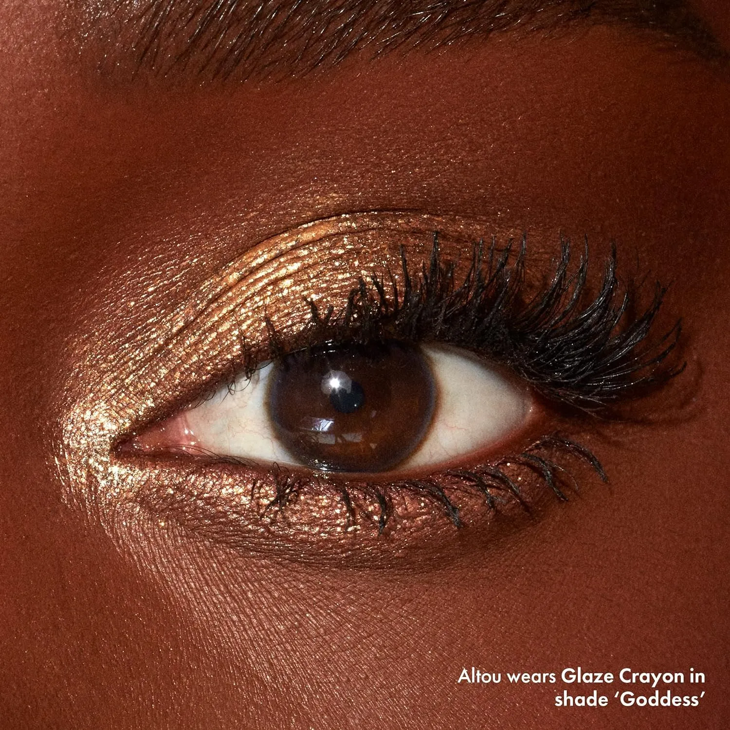 ICONIC LONDON Glaze Crayon | Dual Ended Eyeshadow Stick for Sparkling, Wet-Look Glazed Effect, Cruelty Free, Vegan Makeup
