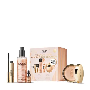 ICONIC LONDON Makeup Set for Glow and Radiant Look, Perfect for Gifting, Cruelty-Free, Vegan Makeup
